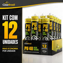 Kit 12 Selante PU 40 Uso Geral – Vedação Profissional Anti Infiltração