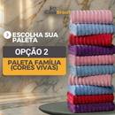 Kit Toalhas Premium Algodão Turco | Kit 10 Banhão + 10 Rosto (BRINDE)