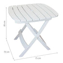 Mesa Dobrável Diamantina Branca