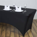 Capa Spandex para mesa 1,83m x 75 cm preta