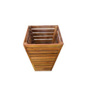 Cachepot Cone 60 CM Madeira Demolição Natural