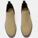 Bota Masculina Brada Couro Bege