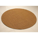 Tapete Natural Redondo Sisal (150x150cm) Mesclado