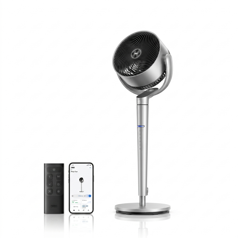 Ventilador TurboWind Wifi + IA Movimento